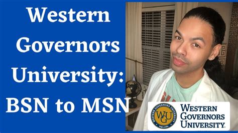 western governors university msn nursing